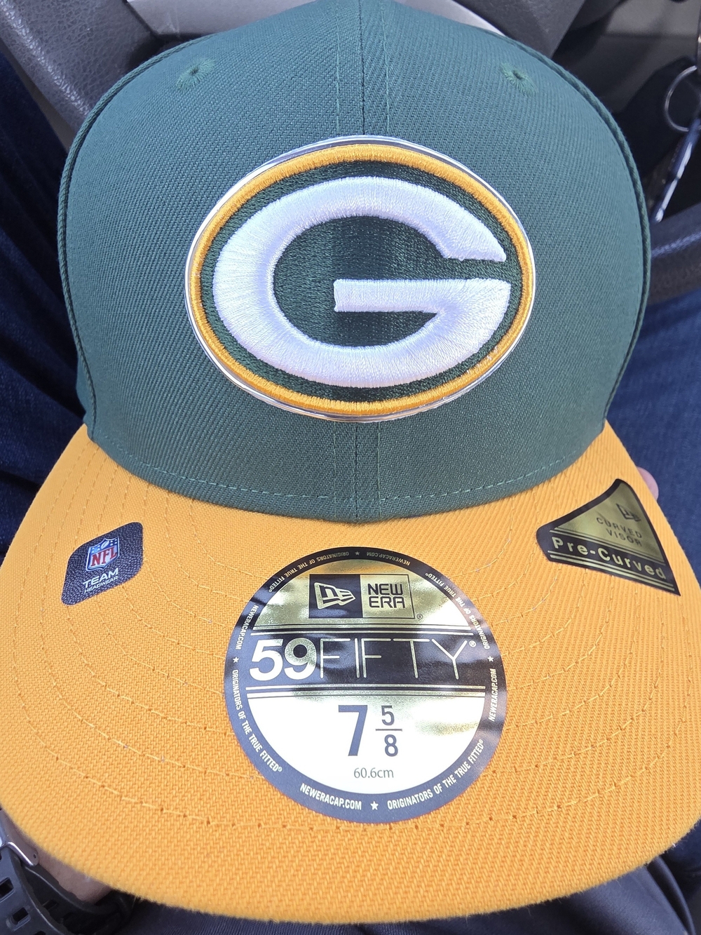 New Era Green Bay Packers 2026 NFL Draft Pre-Curved 59FIFTY Fitted Cap